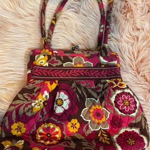 Vera Bradley Alice Kiss Lock Bag